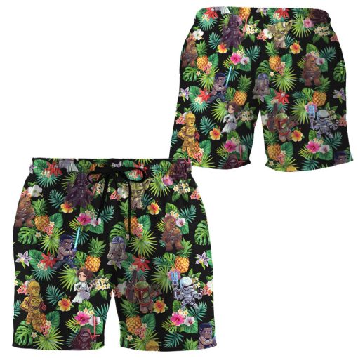 Gearhumans 3D S.W Tropical Vibe Custom Men Shorts - Image 3