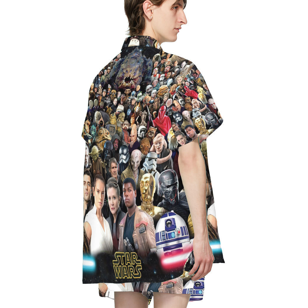 Gearhumans 3D S.W All Characters Custom Hawaiian Shirt 4 Gearhumans 3D S.W All Characters Custom Hawaiian Shirt - Image 4