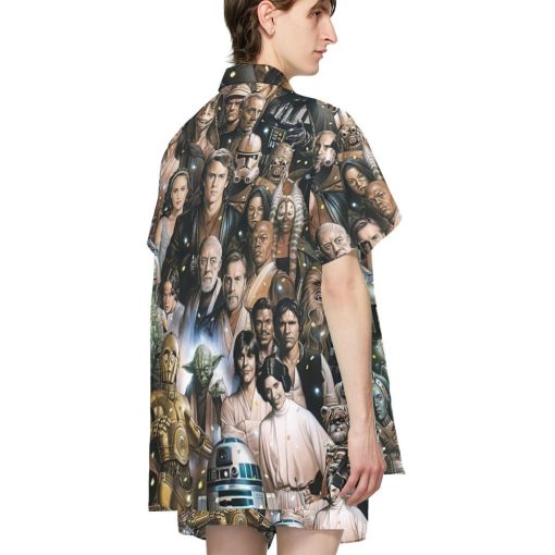 Gearhumans 3D S.W All Characters Custom Hawaiian Shirt