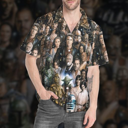 Gearhumans 3D S.W All Characters Custom Hawaiian Shirt