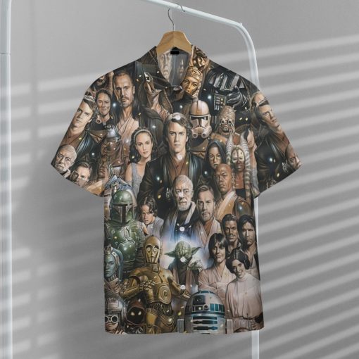 Gearhumans 3D S.W All Characters Custom Hawaiian Shirt
