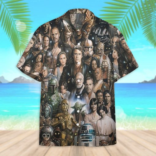 Gearhumans 3D S.W All Characters Custom Hawaiian Shirt