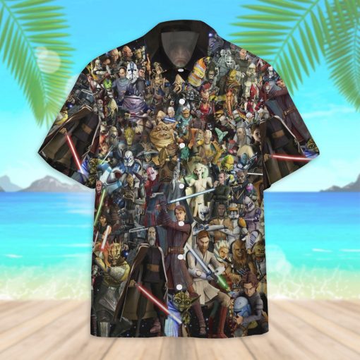 Gearhumans 3D S.W All Characters Custom Hawaiian Shirt - Image 6