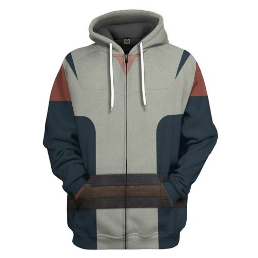 Gearhumans 3D S.W The Bad Batch Omega Custom Hoodie Tshirt Apparel - Image 4