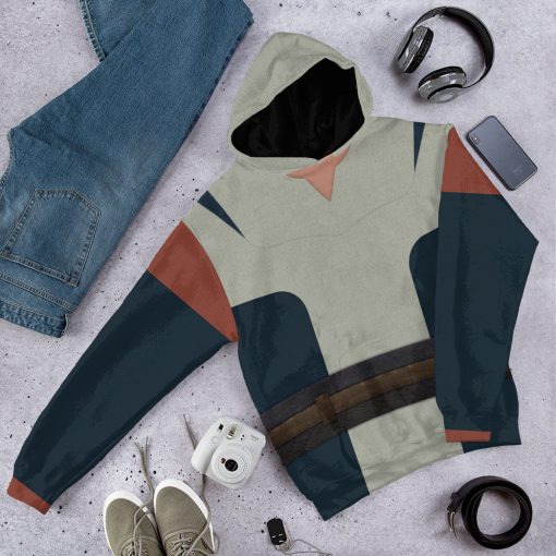 Gearhumans 3D S.W The Bad Batch Omega Custom Hoodie Tshirt Apparel - Image 14