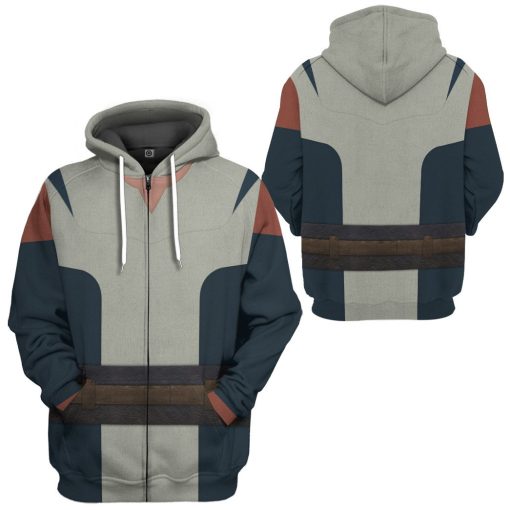 Gearhumans 3D S.W The Bad Batch Omega Custom Hoodie Tshirt Apparel - Image 8