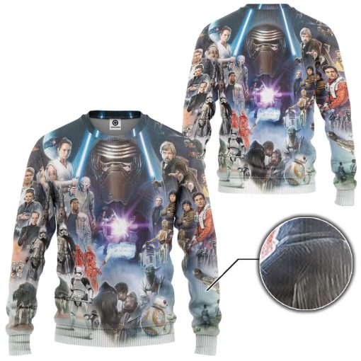Gearhumans 3D S.W Characters Custom Tshirt Hoodie Apparel - Image 6