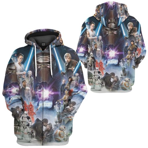 Gearhumans 3D S.W Characters Custom Tshirt Hoodie Apparel - Image 8