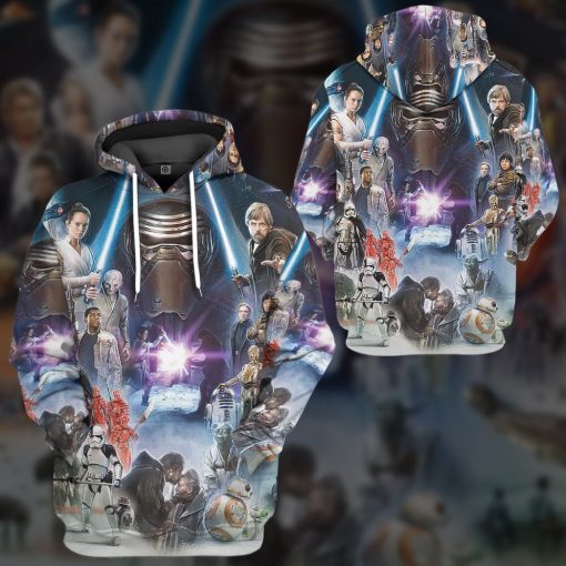 Gearhumans 3D S.W Characters Custom Tshirt Hoodie Apparel - Image 11