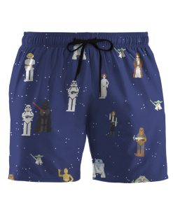 Gearhumans 3D SW Pixel Custom Men Shorts