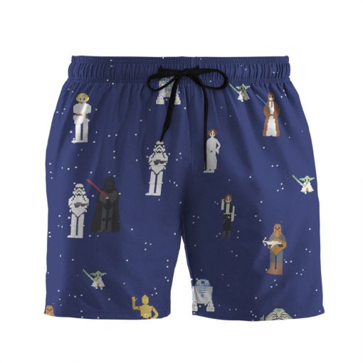 Gearhumans 3D SW Pixel Custom Men Shorts