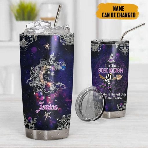 Gearhumans 2D Wicca GiGi Witch Custom Name Tumbler - Image 7