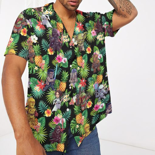 Gearhumans 3D S.W Tropical Vibe Custom Short Sleeves Shirt - Image 5