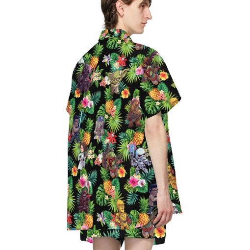 Gearhumans 3D S.W Tropical Vibe Custom Short Sleeves Shirt - Image 7