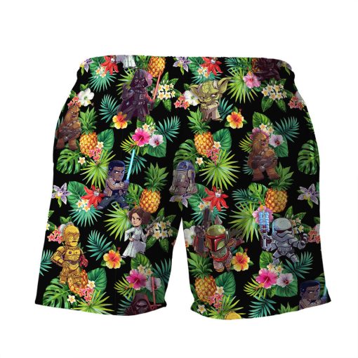 Gearhumans 3D S.W Tropical Vibe Custom Short Sleeves Shirt - Image 10