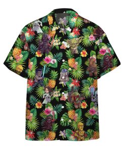 Gearhumans 3D S.W Tropical Vibe Custom Short Sleeves Shirt