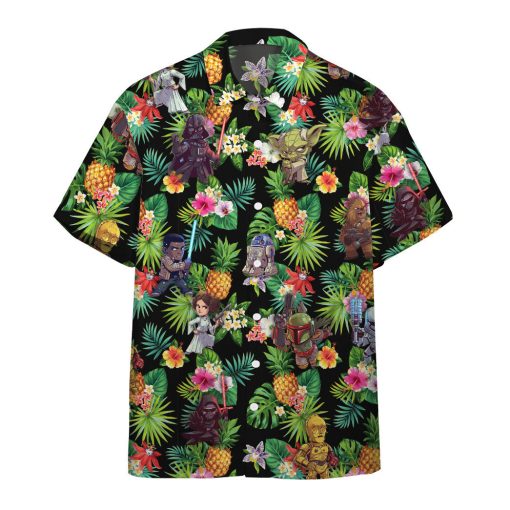 Gearhumans 3D S.W Tropical Vibe Custom Short Sleeves Shirt