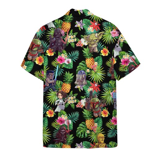 Gearhumans 3D S.W Tropical Vibe Custom Short Sleeves Shirt - Image 3