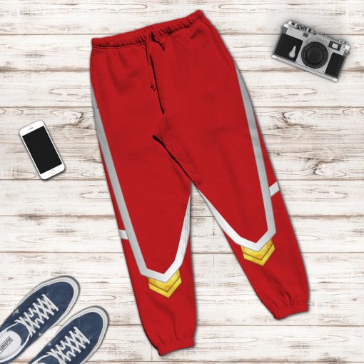 Gearhuman 3D Ultraman Mebius V2 Cosplay Custom Sweatpants - Image 4