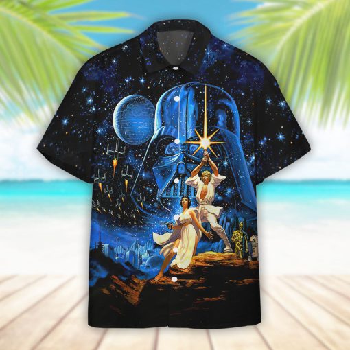 Gearhumans 3D S.W The Force Custom Short Sleeves Shirt - Image 6