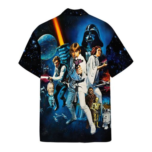 Gearhumans 3D S.W The Force Custom Short Sleeves Shirt - Image 2
