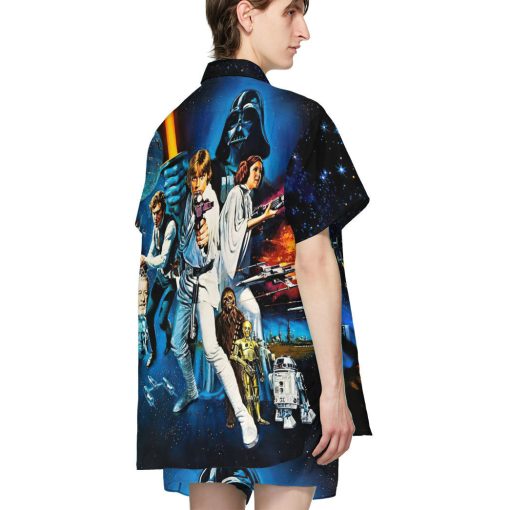 Gearhumans 3D S.W The Force Custom Short Sleeves Shirt - Image 5