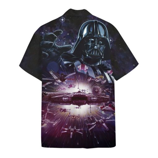Gearhumans 3D S.W Control The Galaxy Custom Short Sleeves Shirt 2 Gearhumans 3D S.W Control The Galaxy Custom Short Sleeves Shirt - Image 2