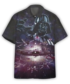 Gearhumans 3D S.W Control The Galaxy Custom Short Sleeves Shirt