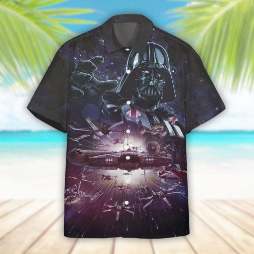 Gearhumans 3D S.W Control The Galaxy Custom Short Sleeves Shirt 6 Gearhumans 3D S.W Control The Galaxy Custom Short Sleeves Shirt - Image 6