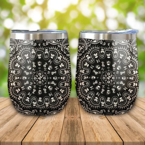 Gearhumans 3D S.W Bandana Custom Name Tumbler - Image 9