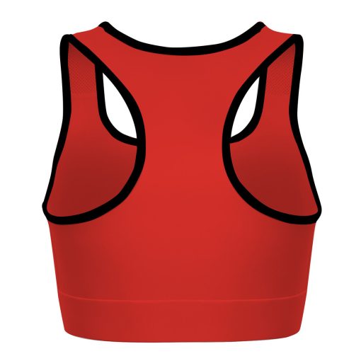 Gearhumans 3D S.T Red Custom Sport Bra 2 Gearhumans 3D S.T Red Custom Sport Bra - Image 2