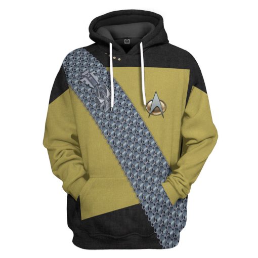 Gearhumans 3D S.T Worf Cosplay Custom Tshirt Hoodie Apparel 1 Gearhumans 3D S.T Worf Cosplay Custom Tshirt Hoodie Apparel