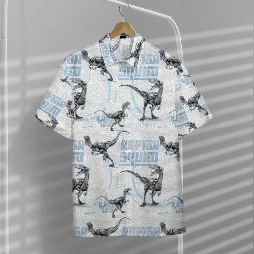Gearhumans 3D Raptor Squad Custom Hawaiian Shirt - Image 7