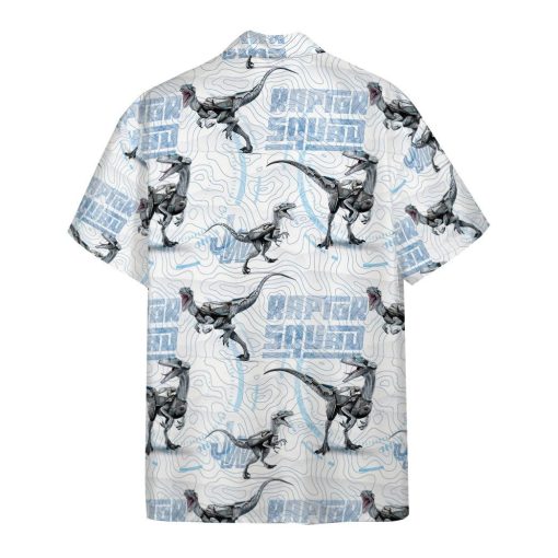 Gearhumans 3D Raptor Squad Custom Hawaiian Shirt - Image 2