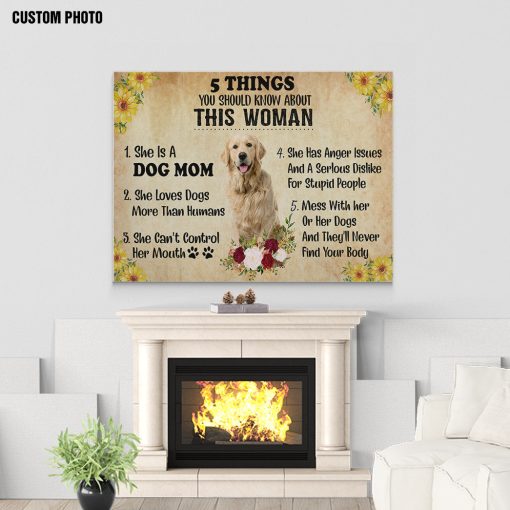 Gearhumans 3D Things You Should Know About This Woman Mothers Day Custom Photo Canvas - Image 3