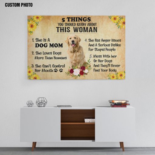 Gearhumans 3D Things You Should Know About This Woman Mothers Day Custom Photo Canvas - Image 4