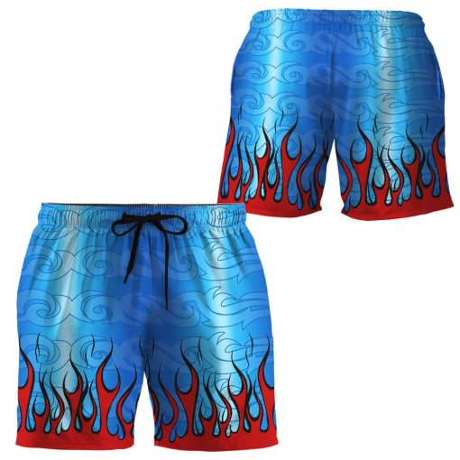 Gearhumans 3D Drag Racing Custom Men Shorts 2 Gearhumans 3D Drag Racing Custom Men Shorts - Image 2