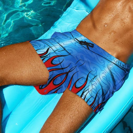 Gearhumans 3D Drag Racing Custom Hawaii Shirt - Image 8