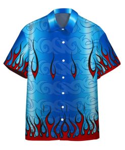 Gearhumans 3D Drag Racing Custom Hawaii Shirt
