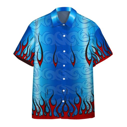 Gearhumans 3D Drag Racing Custom Hawaii Shirt