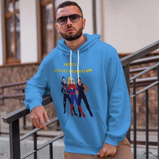 Gearhumans 3D Ladies Let's Get Information Custom Tshirt Hoodie Apparel