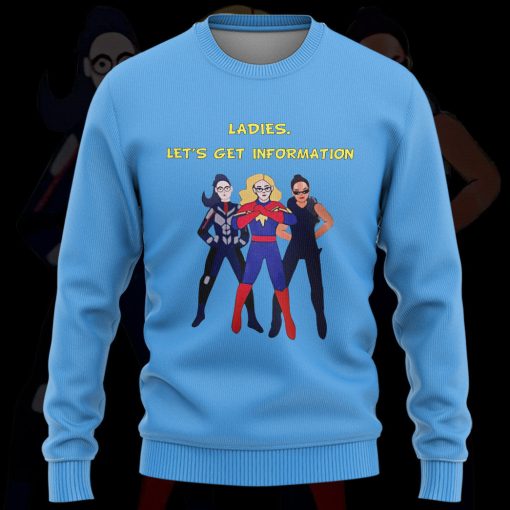 Gearhumans 3D Ladies Let's Get Information Custom Tshirt Hoodie Apparel