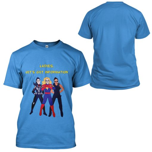 Gearhumans 3D Ladies Let's Get Information Custom Tshirt Hoodie Apparel