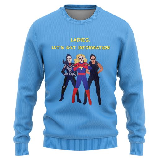 Gearhumans 3D Ladies Let's Get Information Custom Tshirt Hoodie Apparel