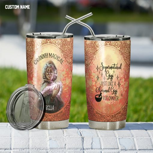Gearhumans 3D Granny Magic Custom Name Tumbler - Image 6