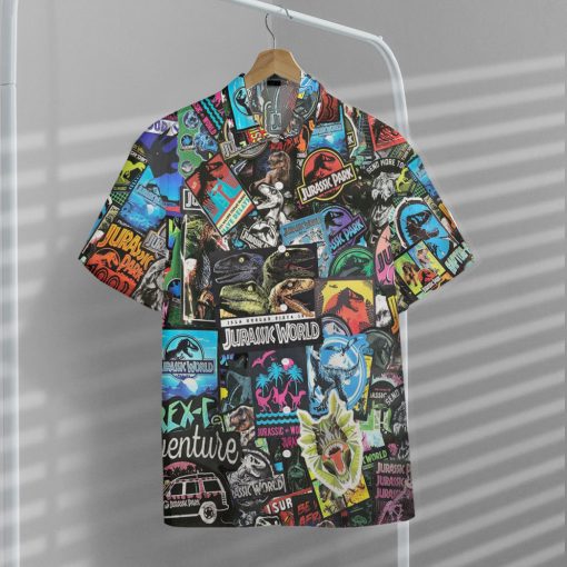 Gearhumans 3D J.P World Custom Hawaiian Shirt - Image 7