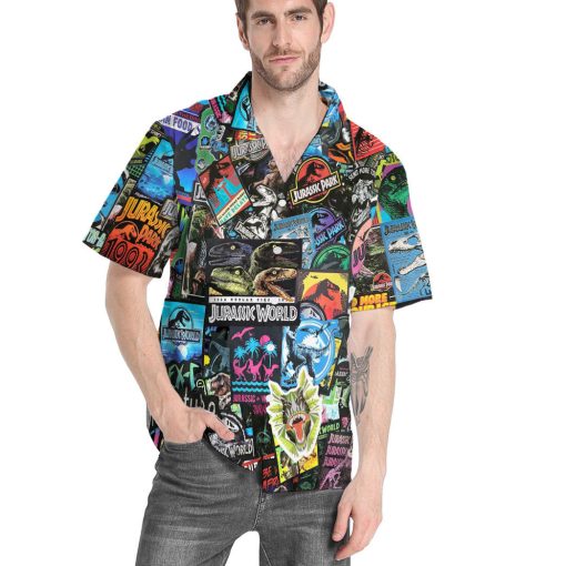 Gearhumans 3D J.P World Custom Hawaiian Shirt - Image 4