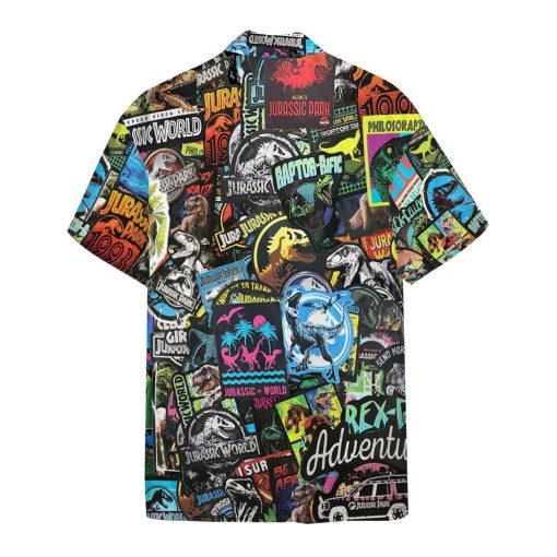 Gearhumans 3D J.P World Custom Hawaiian Shirt - Image 2