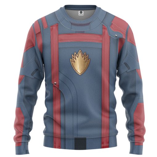 Gearhumans 3D Star Lord GOTG Thor 4 Cosplay Custom Tshirt Hoodie Apparel - Image 2