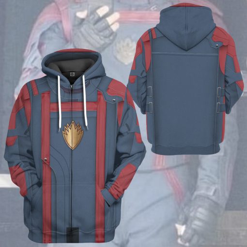 Gearhumans 3D Star Lord GOTG Thor 4 Cosplay Custom Tshirt Hoodie Apparel - Image 10